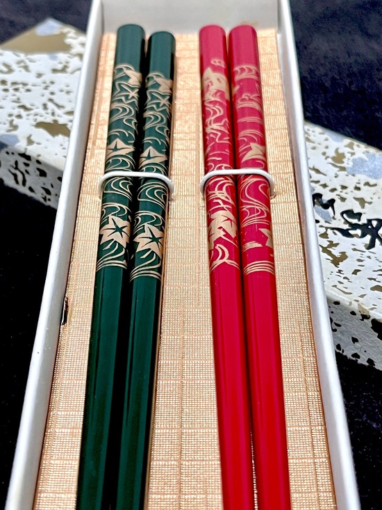 Wajima-nuri Other - NIB Beautiful Wajima-nuri Luxury Japanese Lacquer Chopsticks Set
